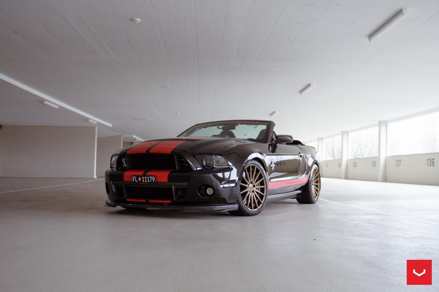  Shelby GT500 Convertible on Vossen Wheels (VFS2) 2017 года  (фото 22 из 30)